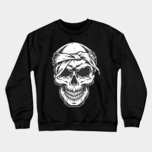 Skull Funny Design Crewneck Sweatshirt